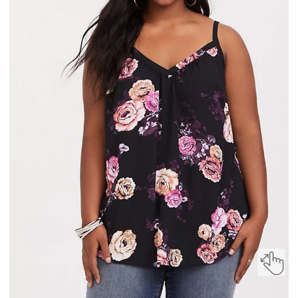 SOPHIE GEORGETTE SWING TUNIC CAMI